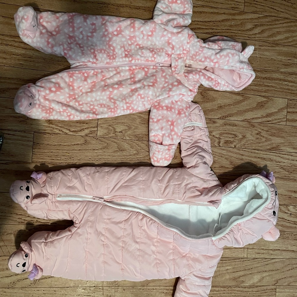 Girl nb 0-3 snow outfits